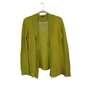 Anthropologie Wooden Ships Mohair Wool Blend Cardigan Sweater Green Forestcore